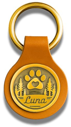 Personalisierter Schlüsselanhänger mit Namen – Handmade Geschenk | Naturstein Anhänger für Damen, Herren & Kinder
