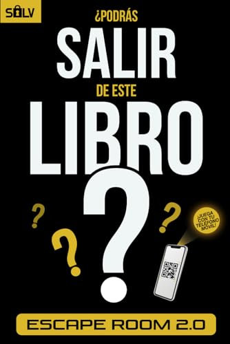 ¿Podrás salir de este libro?: Libro Escape Room para adultos con acertijos y rompecabezas interactivos, para jugar solo o en equipo (Libros Escape Room 2.0)