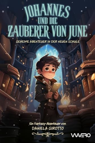 Johannes und die Zauberer von June: Geheime Abenteuer in der neuen Schule: Eine Fantasy Geschichte mit viel Magie - Kinderbuch ab 8 Jahren, Teil 1