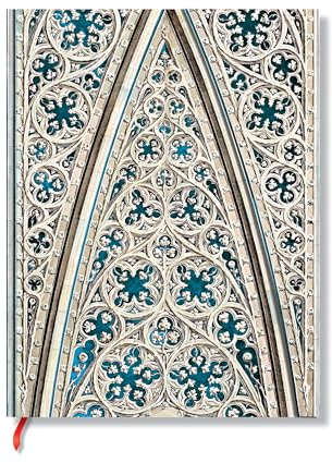 Vault of the Milan Cathedral (Duomo di Milano) Ultra Hardback Address Book (Wrap Closure)