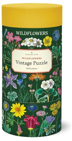 Cavallini & Co. Vintage Wildflowers Puzzle – 1000 Teile (PZL/WF2)