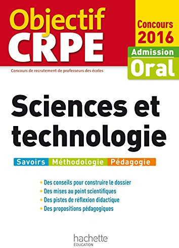 Sciences et technologie: Admission oral