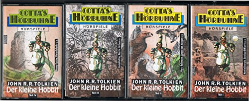 Der kleine Hobbit. Cotta's Hörbühne. 4 Cassetten. Teil I- IV
