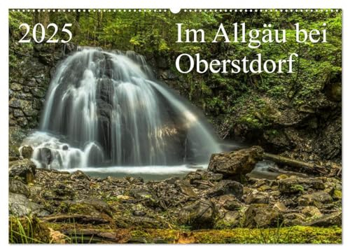Im Allgäu bei Oberstdorf (Wandkalender 2025 DIN A2 quer), CALVENDO Monatskalender