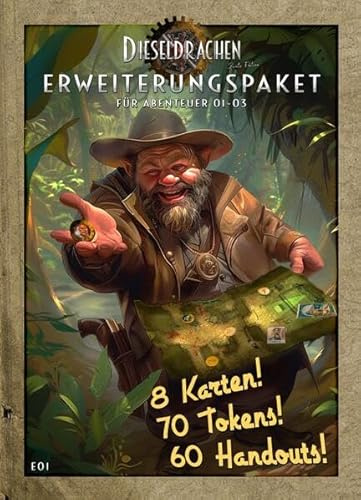 Dieseldrachen Erweiterungspaket: für Abenteuer 01-03 (Dieseldrachen: Zweite Edition)