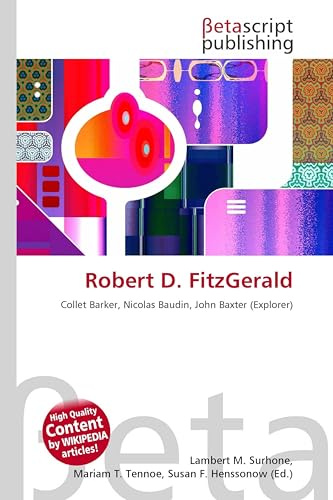 Robert D. FitzGerald: Collet Barker, Nicolas Baudin, John Baxter (Explorer)