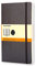 Moleskine Klassisches Notizbuch, Liniertes Notizbuch, Weicher Einband und Elastischer Verschluss, Taschenformat 9 x 14 cm, Schwarz, 192 Seiten