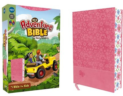 NIrV, Adventure Bible for Early Readers, Leathersoft, Pink, Full Color