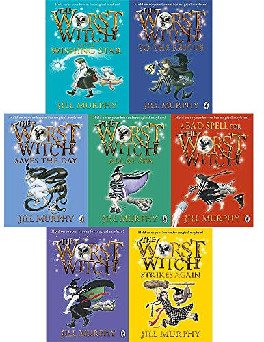 The Worst Witch Collection 7 Books Set Jill Murphy Pack