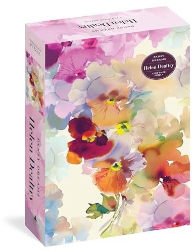 Workman Publishing Pansy Dreams 1,000-Piece Puzzle