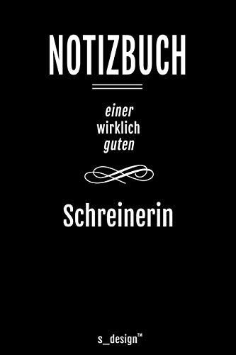 Notizbuch für Schreiner / Schreinerin: Originelle Geschenk-Idee [120 Seiten liniertes blanko Papier ]