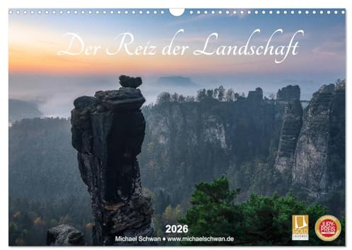 Der Reiz der Landschaft (Wandkalender 2026 DIN A3 quer), CALVENDO Monatskalender: Europas schönste Natur (CALVENDO Natur)