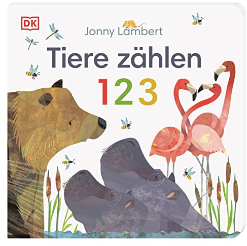 Tiere zählen 1 2 3: Pappbilderbuch mit Ausklappseiten ab 2 Jahren