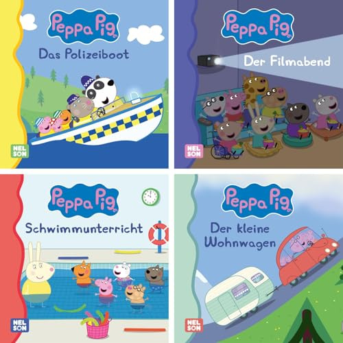 4er-Set Maxi-Mini 50: Peppa Pig (Nelson Maxi-Mini)