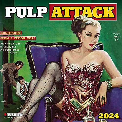Pulp Attack 2024: Kalender 2024 (Media Illustration)