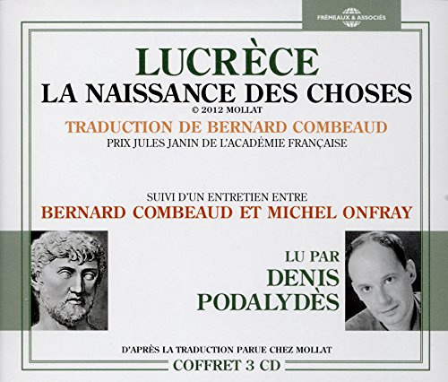 Lucrece la Naissance Des Choses Suivi D'un