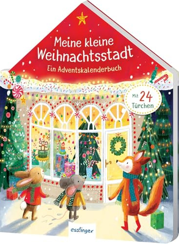 Meine kleine Weihnachtsstadt - Adventskalender: Mit 24 Türchen | mit zauberhaften Überraschungen unter den stabilen Klappen