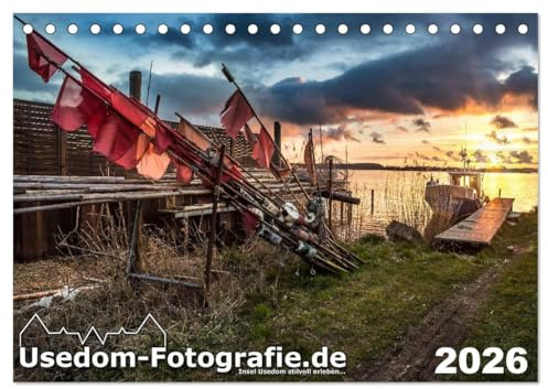 Usedom-Fotografie.de (Tischkalender 2026 DIN A5 quer), CALVENDO Monatskalender: Usedom sitlvoll erleben... Ein etwas anderer Insel Usedom Kalender und ... tollen Ansichten der Insel. (CALVENDO Natur)