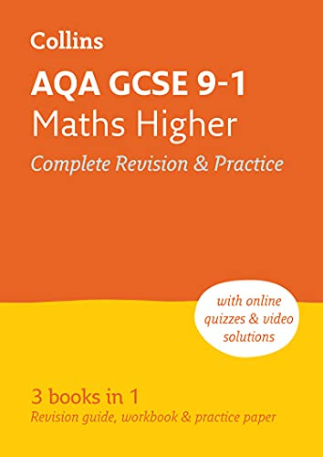 AQA GCSE 9-1 Maths Higher All-in-One Complete Revision and Practice: Ideal for the 2027 and 2028 exams includes online edition, quizzes and video solutions