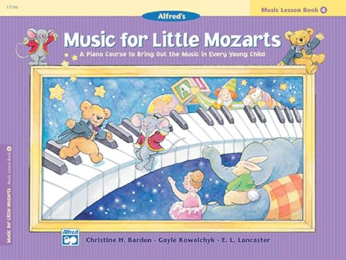 Little Mozarts Lesson Book 4 --- Piano - Various --- Alfred Publishing