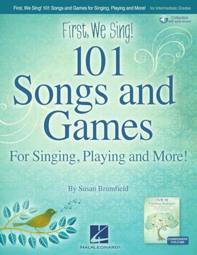 First We Sing! 101 Songs & Games. For Singing, Playing, and More! Vocal. Book/Audio-Online