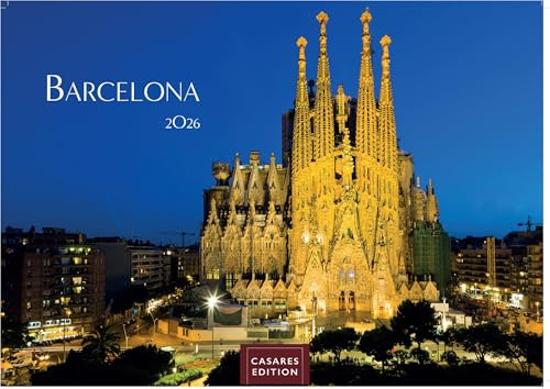 Barcelona Kalender 2026 – Wandkalender | Fotokalender Spanien 35x50cm - Foto. mit den schönsten Motiven, Sehenswürdigkeiten & Inspirationen