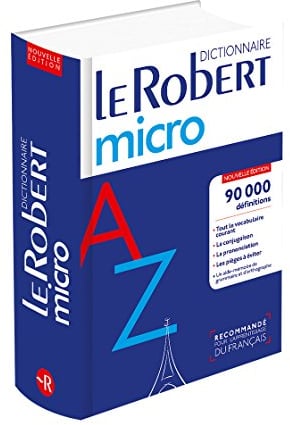 Dictionnaire Le Robert Micro