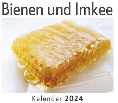 Bienen und Imkee (Wandkalender 2024, Kalender DIN A4 quer, Monatskalender im Querformat mit Kalendarium, Das perfekte Geschenk)