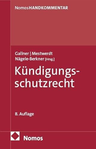 Kündigungsschutzrecht: Handkommentar