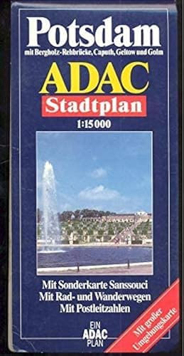 ADAC Stadtpläne, Potsdam mit Bergholz-Rehbrücke, Caputh, Kleinmachnow, Neu Fahrland und Stahnsdorf: Mit City- u. Durchfahrtspl., Sonderkte. Sanssouci, Postleitzahlen u. Umgebungskte.