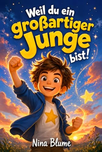 Weil du ein großartiger Junge bist: Inspirierende Geschichten über Mut, innere Stärke und Selbstvertrauen (Kinderbücher von Nina Blume)