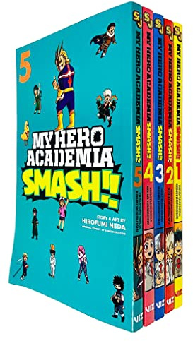 My Hero Academia Smash Series (Vol 1-5) Collection 5 Books Set By Kohei Horikoshi