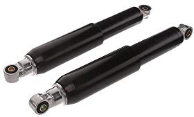 SWH Set: Federbeine vorn, 307mm, schwarz - Simson KR51 Schwalbe, SR4-2 Star, SR4-3 Sperber, SR4-4 Habicht