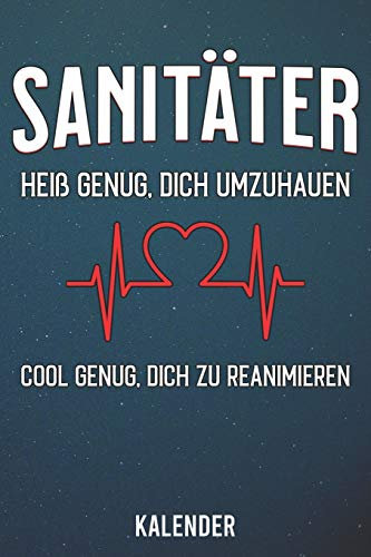 Kalender: 2020 A5 1 Woche 2 Seiten - 110 Seiten - Sanitäter lustiger Spruch
