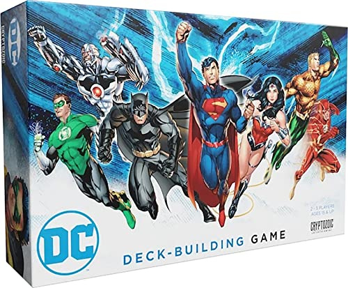 DC Deck-Building Game - Core Set - Play as Members of DC's Justice League - Unique Abilities for Each Super Hero - Standalon Compatible with Full DC Deck-Building Game Series