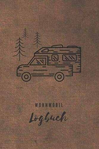 Wohnmobil Logbuch: Reisebuch | Tourenbuch | Retro Look | Vintage | Geschenk für Camper