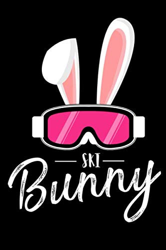 Ski Bunny : Lined Journal & Notebook: 6x9 inch Inspirational & Party Fun Journal for all Apres Ski queens, Skiing & Party women. Winter & Snow. Retro ... pages, perfect to take down notes & have fun.