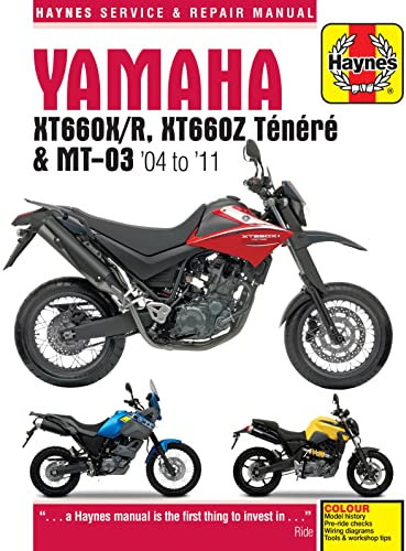 Yamaha XT660 & MT-03 (04 - 11): 2004-2011