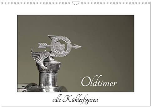 Oldtimer - edle Kühlerfiguren (Wandkalender 2025 DIN A3 quer), CALVENDO Monatskalender