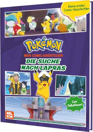 Pokémon Comic: Die Suche nach Lapras: Meine ersten Comic-Geschichten | Mit 2 Geschichten aus der TV-Serie zum Selbstlesen