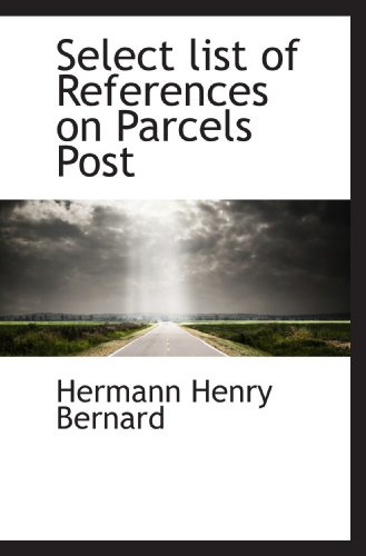 Select list of References on Parcels Post