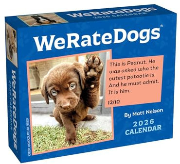 WeRateDogs 2026 Day-to-Day Calendar