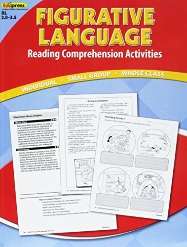 Reading Comprehension Activity Book: Figurative Language Red Level 2.0-3.5