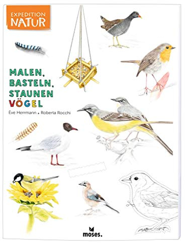 Expedition Natur: Malen, Basteln, Staunen Vögel | Ein Mitmachbuch rund um die Welt der Vögel | Für Kinder ab 7 Jahren