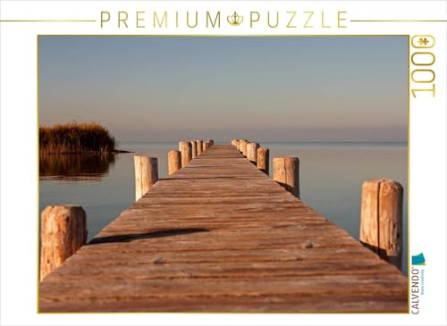 CALVENDO Puzzle Sonniger Steg | 1000 Teile Lege-Größe 64 x 48 cm Foto-Puzzle für glückliche Stunden