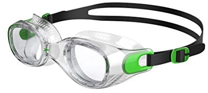 Speedo Futura Classic Swimming Goggles Swimming Goggles, Green/Clear, One Size