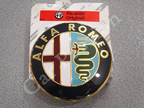Escudo trasero original de Alfa Romeo Giulietta 159 Brera Mito Fregio, 74 mm