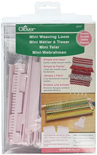 Clover cl3177 Mini Tessitura (Doppia), PLAS tavoli, Multicolore, 23 x 16.5 x 4 cm