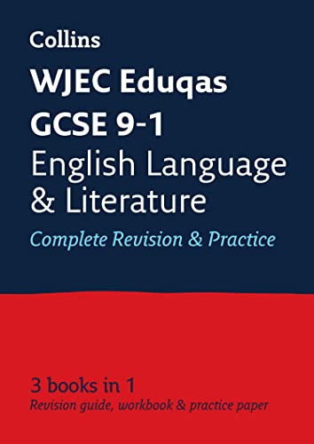 WJEC Eduqas GCSE 9-1 English Language and Literature All-in-One Complete Revision and Practice: Ideal for the 2027 and 2028 exams (Collins GCSE Grade 9-1 Revision)