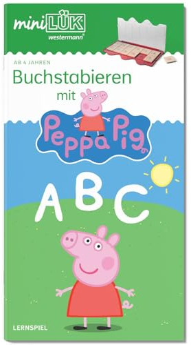 miniLÜK: Kindergarten/Vorschule Buchstabieren mit Peppa Pig (miniLÜK-Übungshefte: Deutsch)
